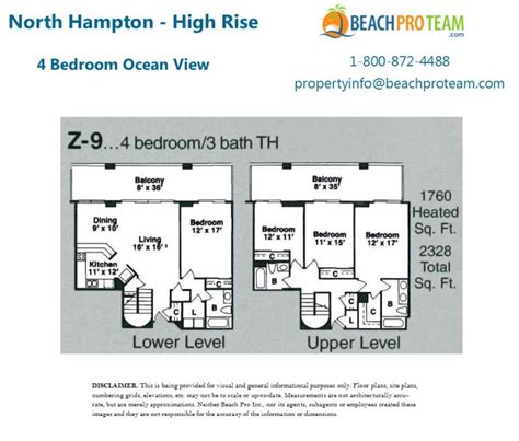 North Hampton Kingston Plantation Floor Plans - floorplans.click