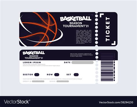 Basketball Ticket Template Discounts Sale | www.meesenburg.kz