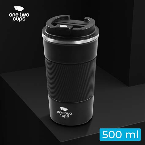 One Two Cups Botol Minum Tumbler Air Panas Dingin Anti Slip Stainless