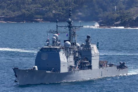 Cruzador Do M Ssil Teleguiado Da Ticonderoga Classe De USS Chosin CG 65