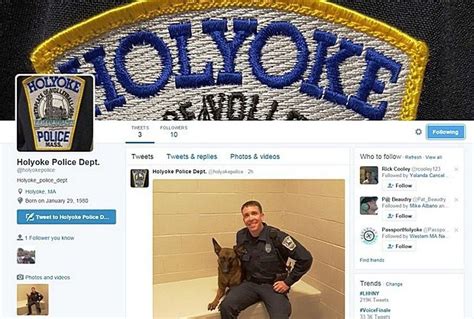 Holyoke Police Department now on Twitter and Instagram - masslive.com