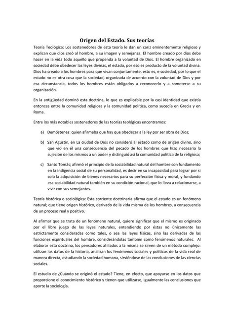 PDF Origen del Estado Sus teorías PDF fileOrigen del Estado Sus