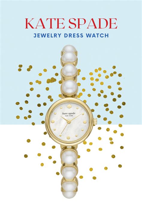 Kate Spade New York Womens Monroe Dress Watch