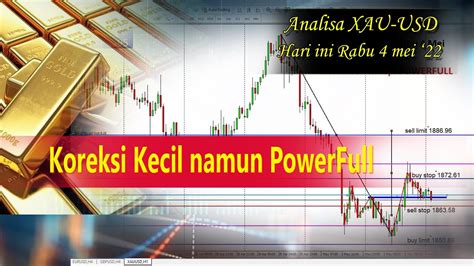 Analisa XAU USD Hari Ini Rabu 04 Mei II Koreksi Kecil Yang PowerFull