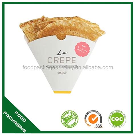 Custom Design Instant Crepe Boxpopular Crepe Packaging Box Wholesale