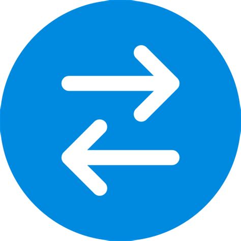 Left And Right Arrows Generic Flat Icon