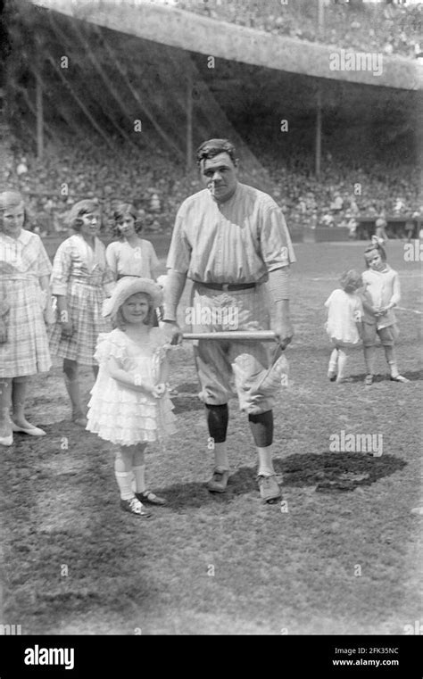 Babe Ruth New York Yankees 1921 Stock Photo Alamy