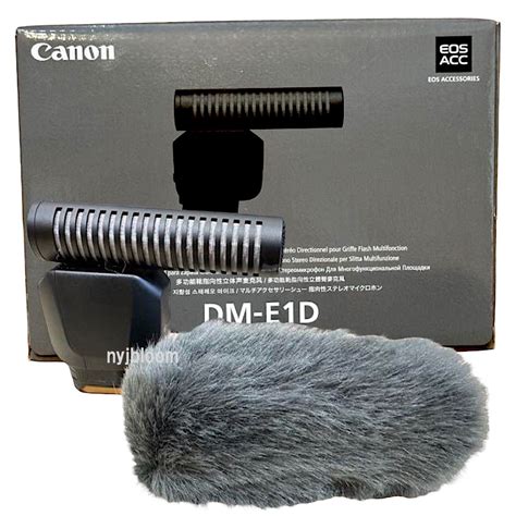 New Canon Dm E D Stereo Microphone For Multi Function Shoe Eos R R