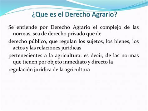 Derecho Agrario Carlos PPT Descarga Gratuita