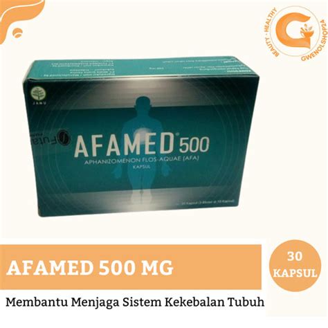 Jual Afamed Mg S Kapsul Futamed Vitamin Daya Tahan Tubuh