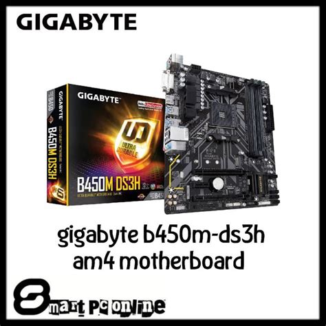 Gigabyte Amd B450m Ds3h Ultra Durable Motherboard Shopee Malaysia