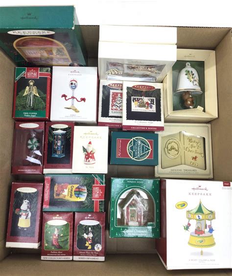 Lot - Assorted Hallmark Keepsake Christmas Ornaments