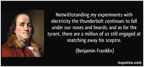 Quotes By Benjamin Franklin Electricity. QuotesGram