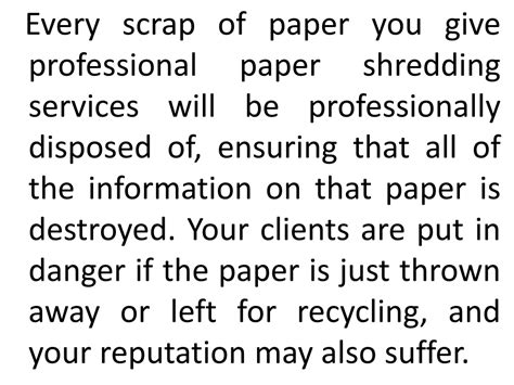 Ppt What Are Most Benefits Of Paper Shredding For Office And Industry