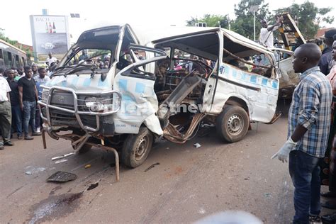 PICTORIAL 15 Injured In Kampala Accident Involving Nine Vehicles