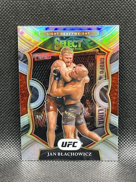 2021 Panini UFC Select Jan Blachowicz CONCOURSE SILVER Prizm 5 LIGHT