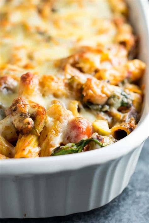 Veggie Lovers Baked Rigatoni Build Your Bite