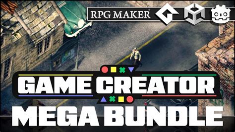 Game Creators Mega Bundle Gamemaker Godot Rpg Maker Unity Youtube