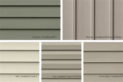 Craneboard Siding | Vinyl exterior siding, Siding styles, Siding options