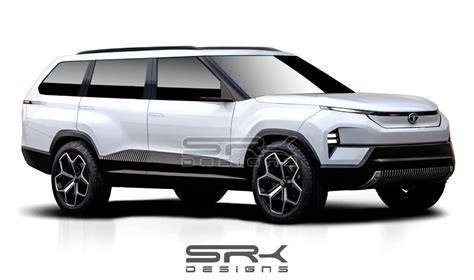 Tata Estate EV Rendered Based On Sierra EV Concept