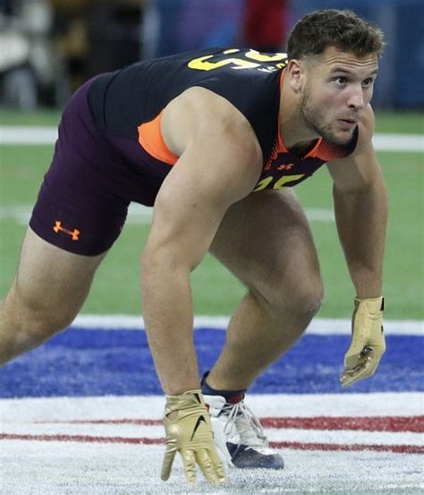 49ers Could Pass On Nick Bosa In Nfl Draft Hot Rugby Players Nfl Football 49ers Nfl Draft