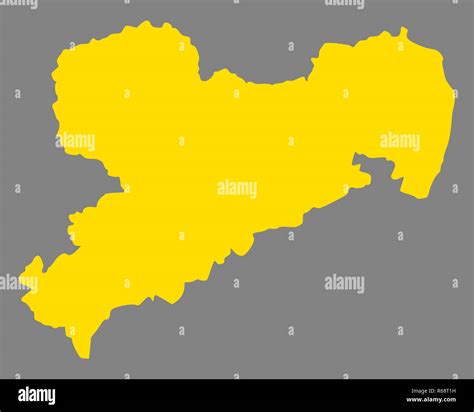 map of saxony Stock Photo - Alamy