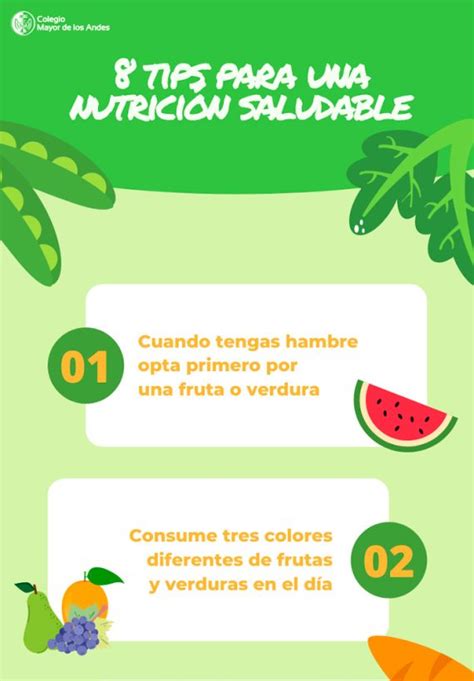 Tips Para Una Nutrici N Saludable Colegio Mayor De Los Andes