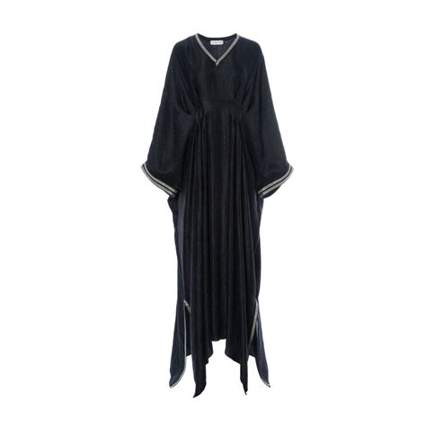 Kaftish Womens Black Kaftan