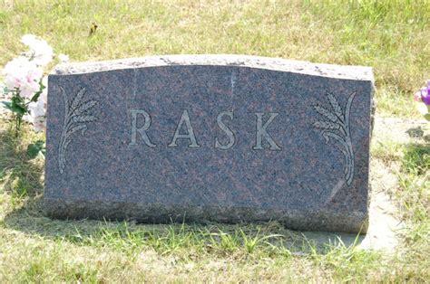 Arthur Leland Rask Monumento Find A Grave