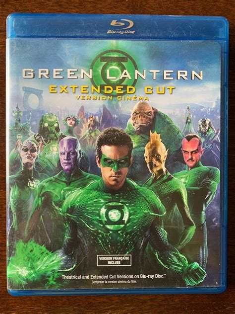 Green Lantern Extended Cut Blu Ray And Dvd Combo Pack 2 Disc Set 2011 Ebay