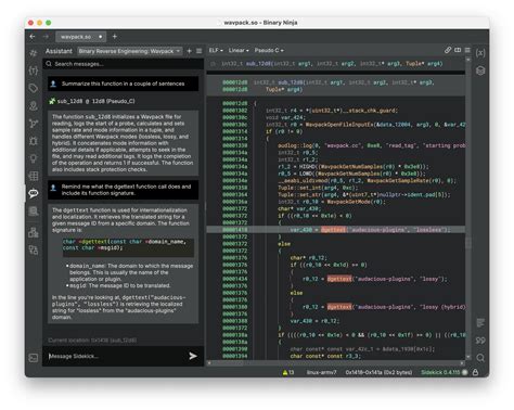 Binary Ninja Sidekick Your AI Reverse Engineering Assistant