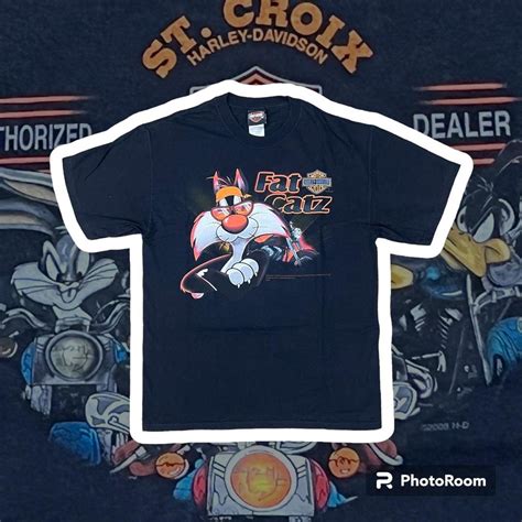 Fat Catz Harley X Looney Tunes Very Cool One Of Depop