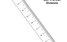 6 Inch Ruler Template - Printable Ruler Actual Size