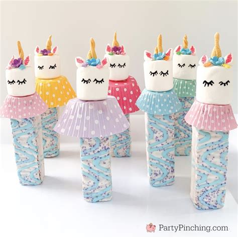 Unicorn Cake Pops - Marshmallow Unicorn Party Ideas - Unicorn treats