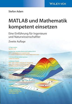 Matlab Und Mathematik Kompetent Einsetzen Eine Einf Hrung F R