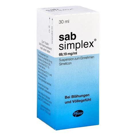 Sab Simplex Suspension Zum Einnehmen Ml Ihre G Nstige Online Versand