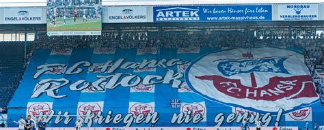 Video Hansa Fans Zeigen Riesige Choreo Vor Derby Liga2 Online De