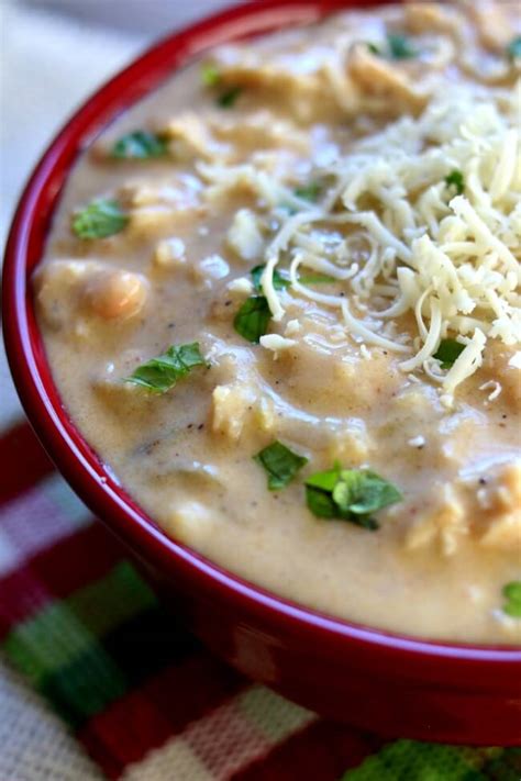 Best White Chicken Chili Recipe Winner Creamy White Chicken Chili Gimme Some Oven Healthy