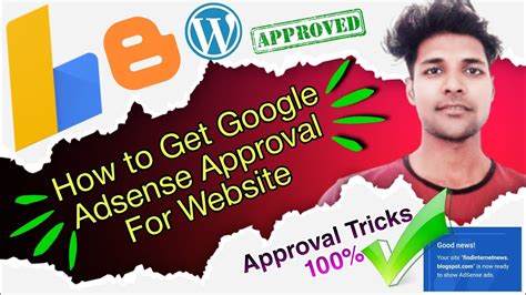 How To Get Google Adsense Approval For Website Adsense Approval For