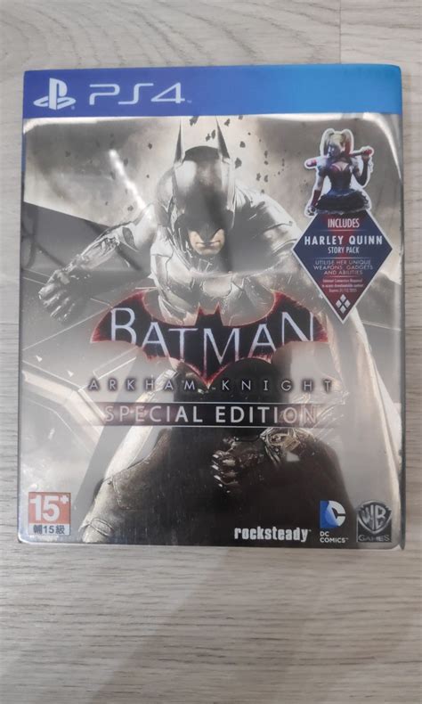 Ps4 Batman Arkham Knight Special Edition Steelbook R3 Version