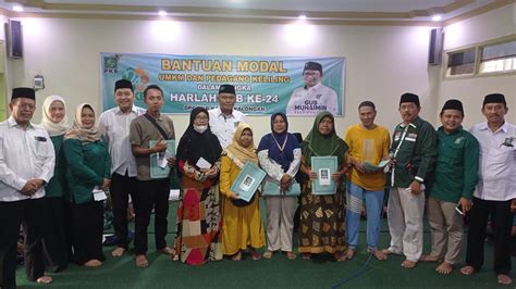 Dpc Pkb Dan Fpkb Dprd Kabupaten Pekalongan Berikan Bantuan Kepada Umkm