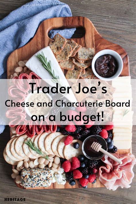 Trader Joe S Cheese And Charcuterie Board On A Budget Honey Glazed