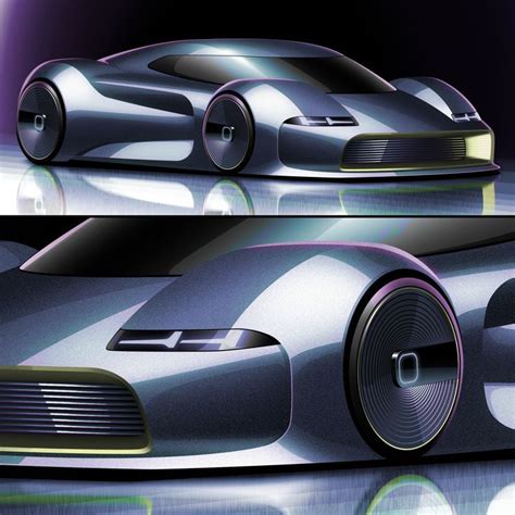 Stay Tuned Sketch Cardesignsketch Cardesigners Render Renders