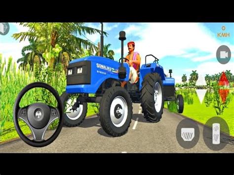 Sonaliko Tractor Driving Indian Tractor Simulator D Android