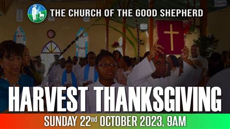 Harvest Thanksgiving Service Guest Celebrant Rev Canon Ronald