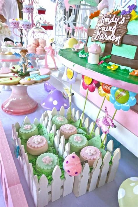 Magical Fairy Garden 1st Birthday Party Karas Party Ideas Fairy