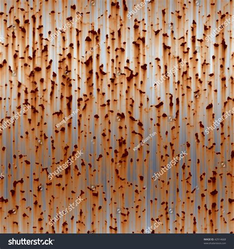 Worn Rusted Metal Surface Texture Backgrond Illustration 42914668