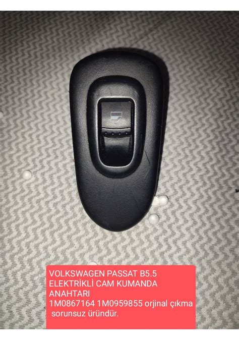 Volkswagen Passat B Elektr Kl Cam Kumanda Anahtari M