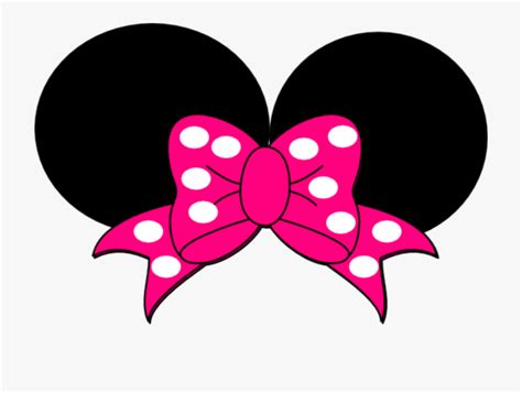 Minnie Mouse Ears Outline Svg