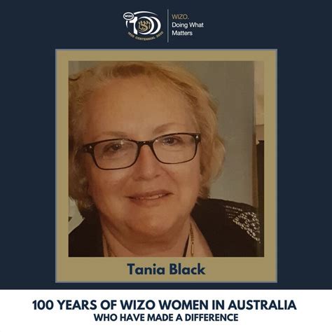 tania black wizo australia